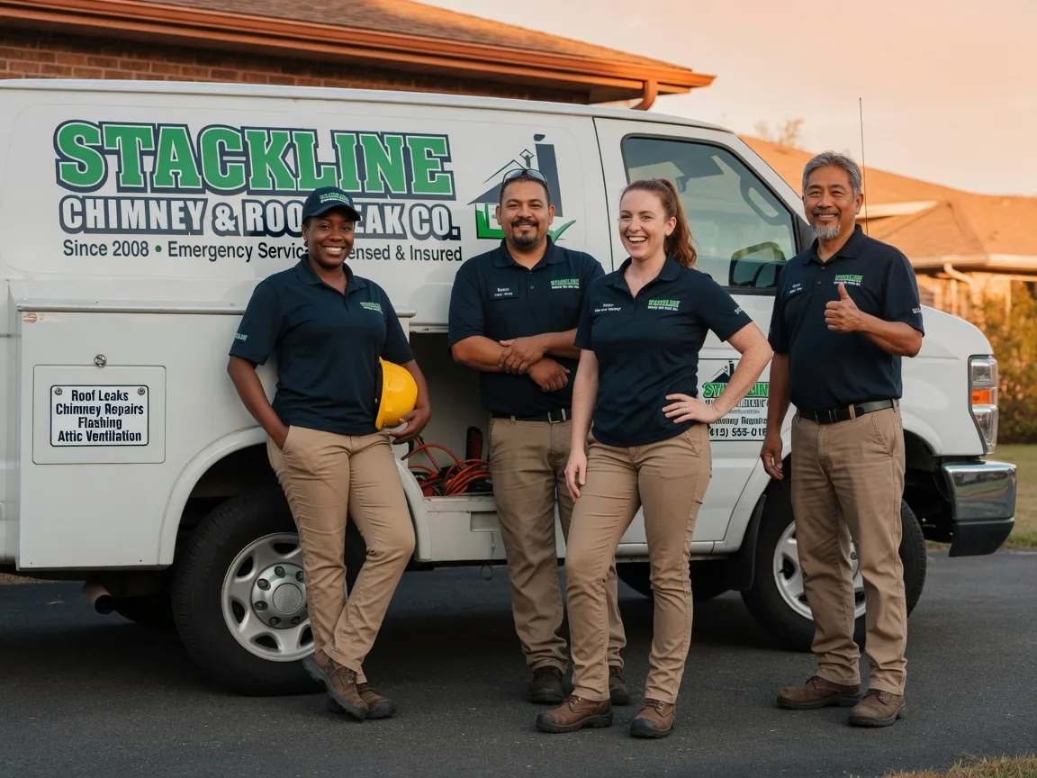 Chimney flashing repair company in Auburn, MI